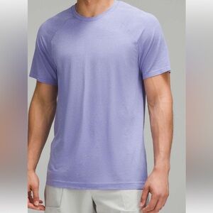 Lululemon Metal Vent Tech Short Sleeve‎ Purple Size XL “Movement Is Medicine”